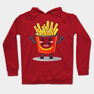 kawaii french fries T-Shirt cute potatofood Hoodie